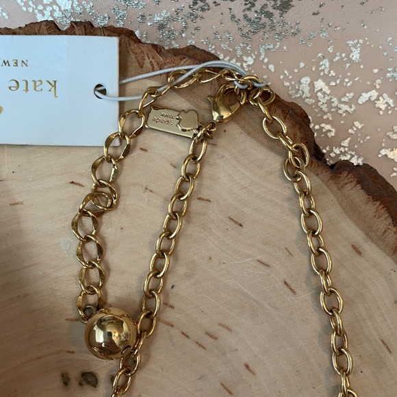NWT KATE SPADE PINK AND GOLD VEGAS JEWELS NECKLACE!! - Picture 5 of 5